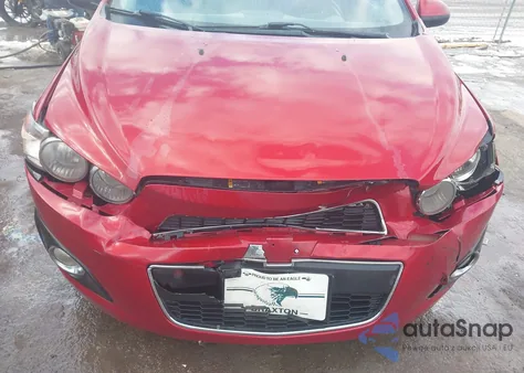 2012 Chevrolet Sonic 2Lz from USA, damaged, VIN 1G1JE5SH6C4225907